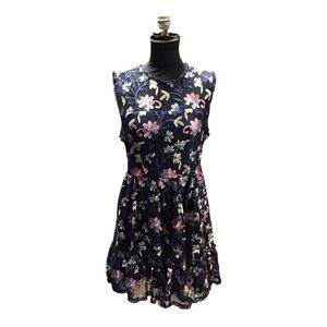 Cupcakes and Cashmere Floral Embroidered Dress